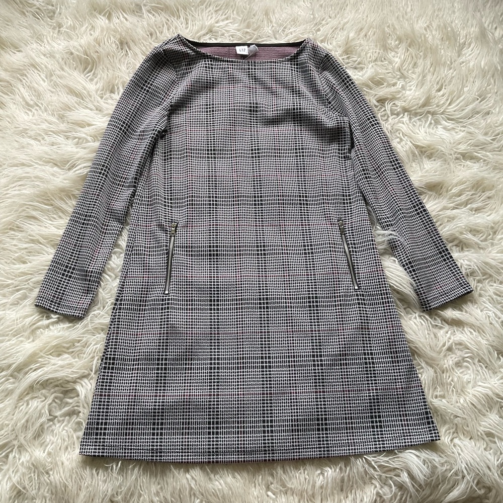 🆕GAP‎ PLAID SHIFT DRESS